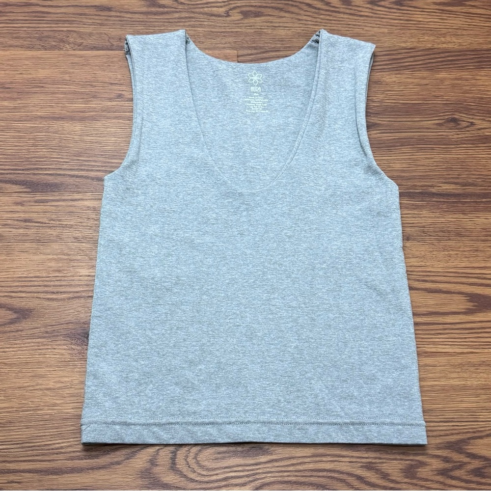 Aura double lined crop tank XS/S